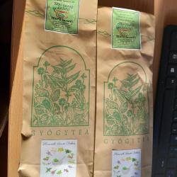 Tüdő tisztító tasakokban